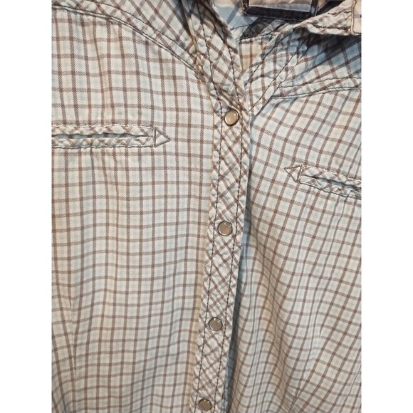 Vintage 90s Old Navy Casual Men's Button Down XL Western - Picture 4 of 7